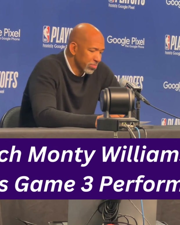 Suns Coach Monty Williams on TJ Warren's Game 3 Performance